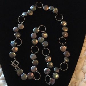 Artisan Baroque pearls natural vintage Luster Sterling 925